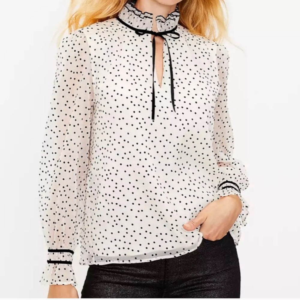 Loft Blouse - Polka Dot